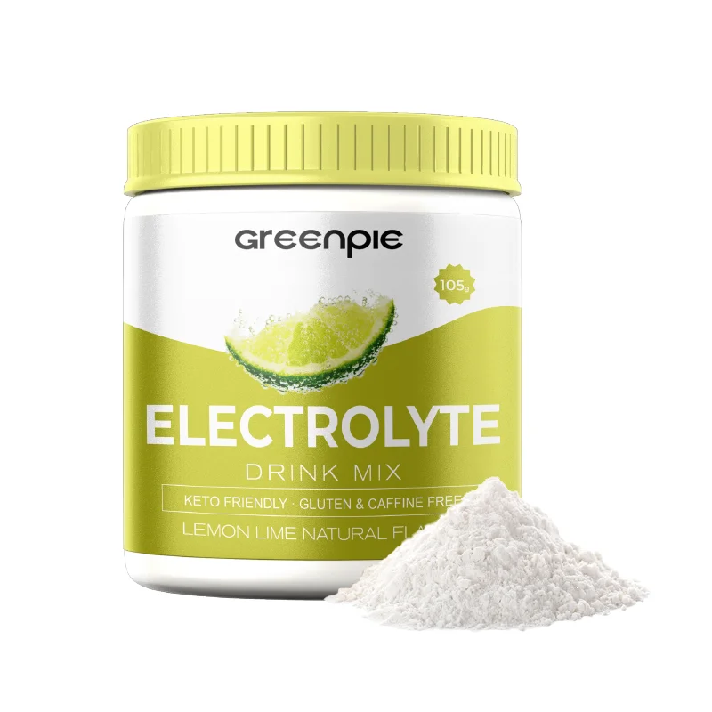 Greenpie Electrolytes Hydration Drink Workout Supplement Keto Friendly Gluten Caffine Free