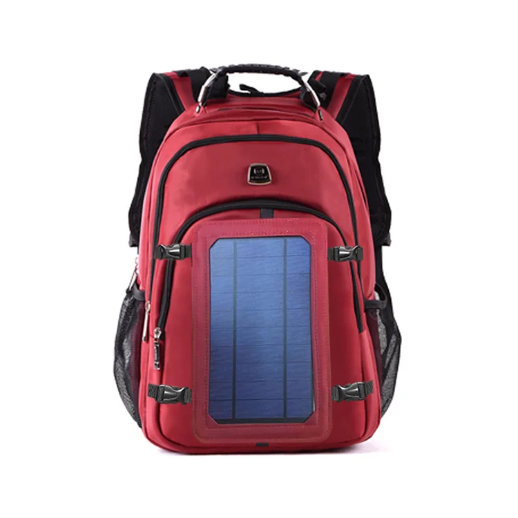 hot selling solar system backpack power bank backpack solar mobile charger