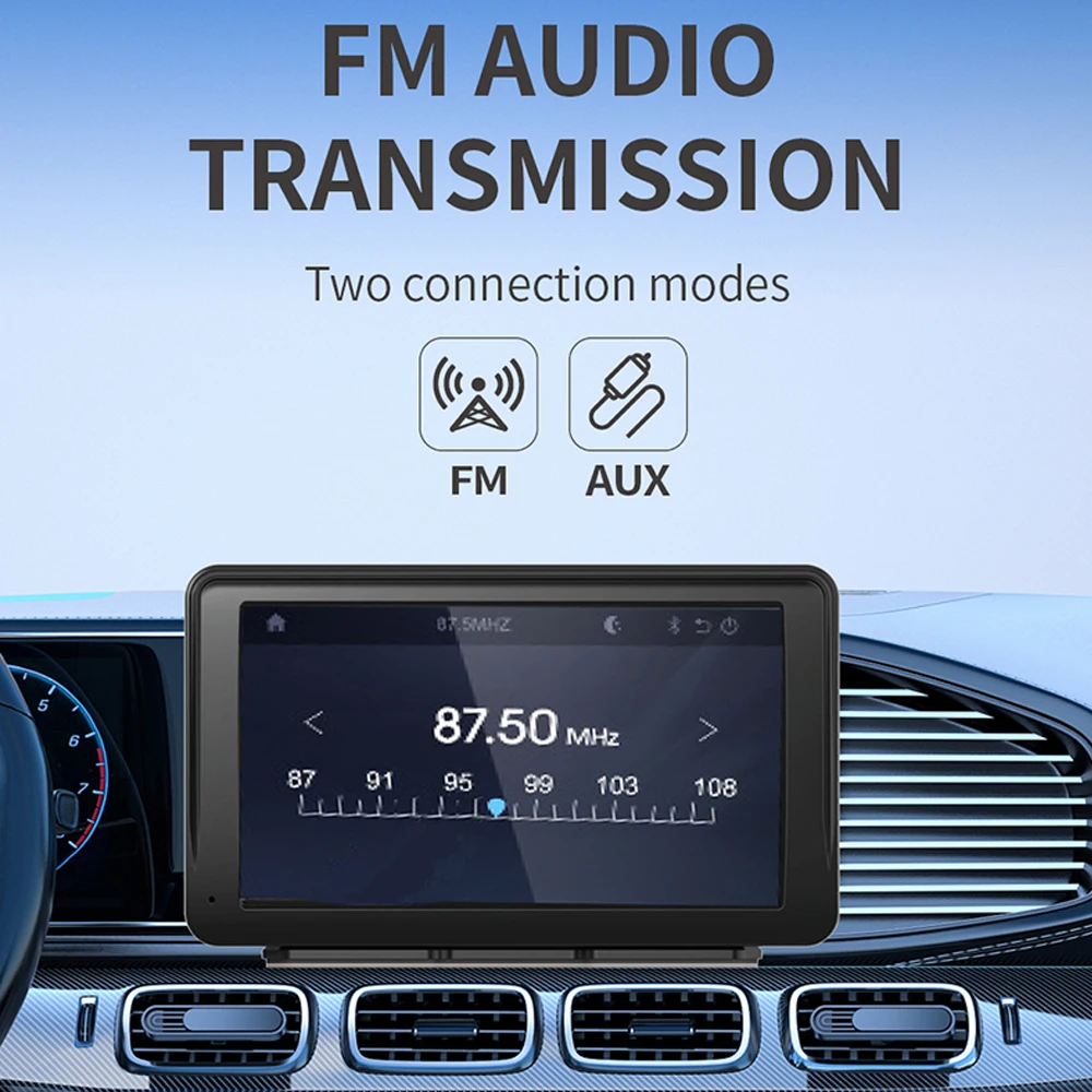 Touch Screen Autoradio Car Video 2.5D Player Gps Navigation Multimedia System DVR MP5 Carplay and Android Auto Radio