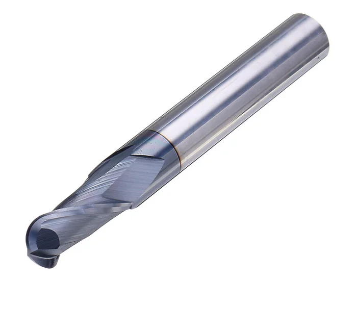 
HRC45*6mm Cylinder Ball End Cutter/Ball Head End Mill, Ssolid Carbide Bball Nose End Mill, Carbide End Milling Cutter. 