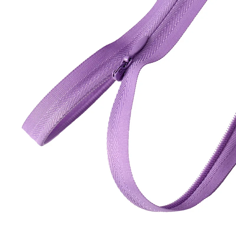 Raw Withe Black Invisible Hidden Zippers Cheap Invisible Zipper 4 Inch For Skirt Invisibpe Invisible Zipper 75 50 25 20 15cm