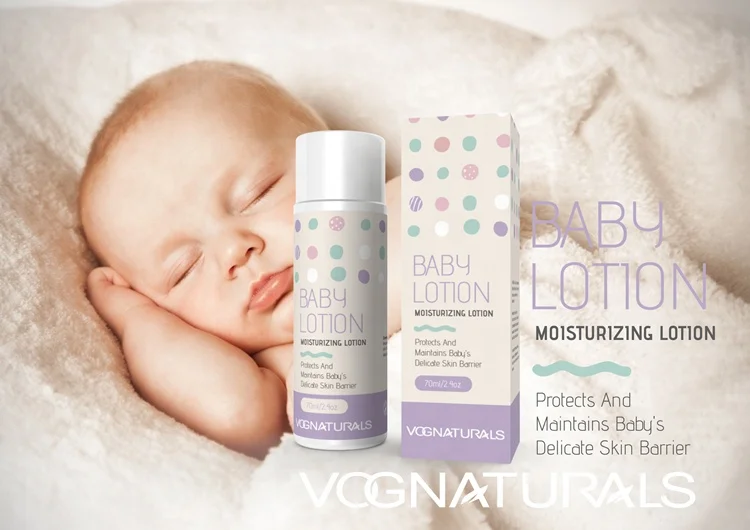 OEM/ODM Natural Vegan Gentle And Mild Body Lotion Cream Ultra-light Breathable Moisturizing Baby Lotion