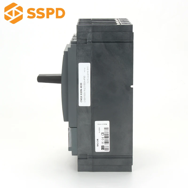  Китайский производитель фабрика MCCB 4p NSX 630amp автоматический выключатель в литом