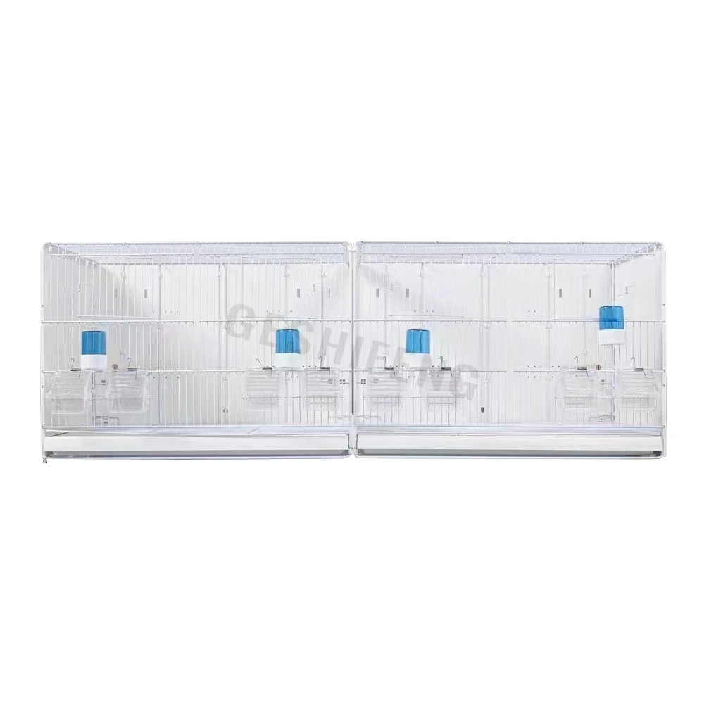 GESHIFENG Large Space 120CM Bird Cages Parrot Showing Cage For Birds Display With Food Box