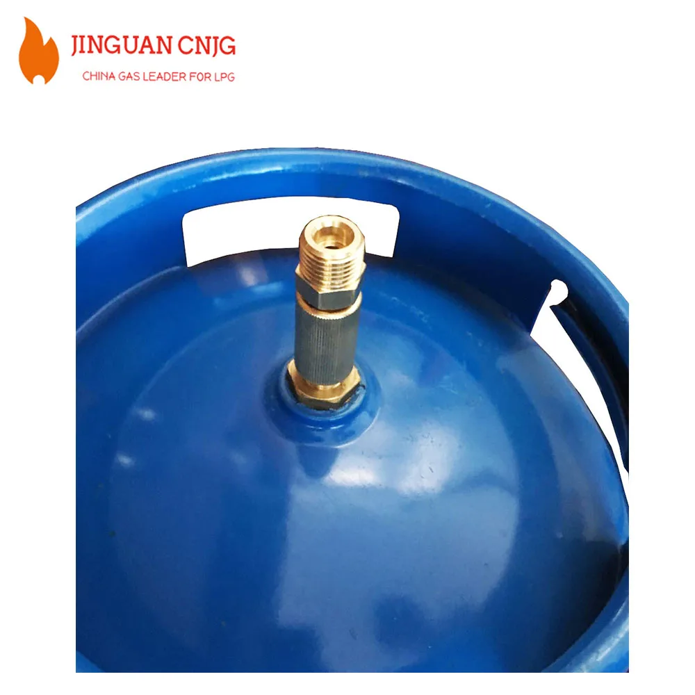 CNJG Nigeria, Kenya LPG Gas Inflation Valve, 3kg, 5kg, 6kg Brass Nozzle for Cylinder