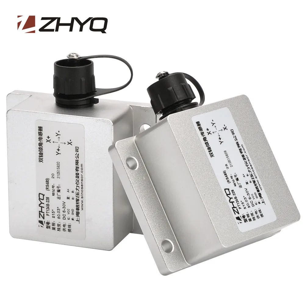 IP67 RS485 dual axis slope security digital dynamic inclinometer