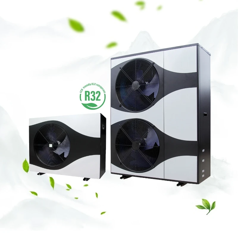 Heating Cooling Air to Water Heatpump 6KW 10KW 14KW 18KW 24KW WIFI R32 DC Inverter Air Source Heat Pump Water Heater