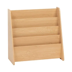 4 Tier File Holder Hanging Mail Organizer Wood Magazine Literature Rack Ladder Book Shelf