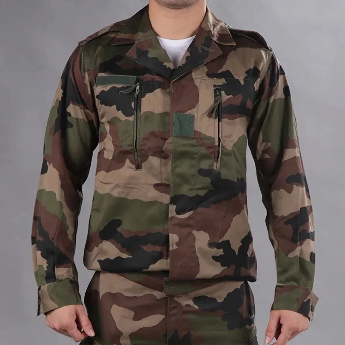 HuiFang  Camouflage French F1 / F2 Uniform With Test Uniforms Tactical For Sale