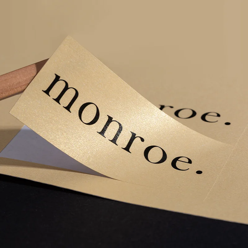 Adhesive Label Sticker High Quality Eco Friendly Logo Stickers For Packaging Label