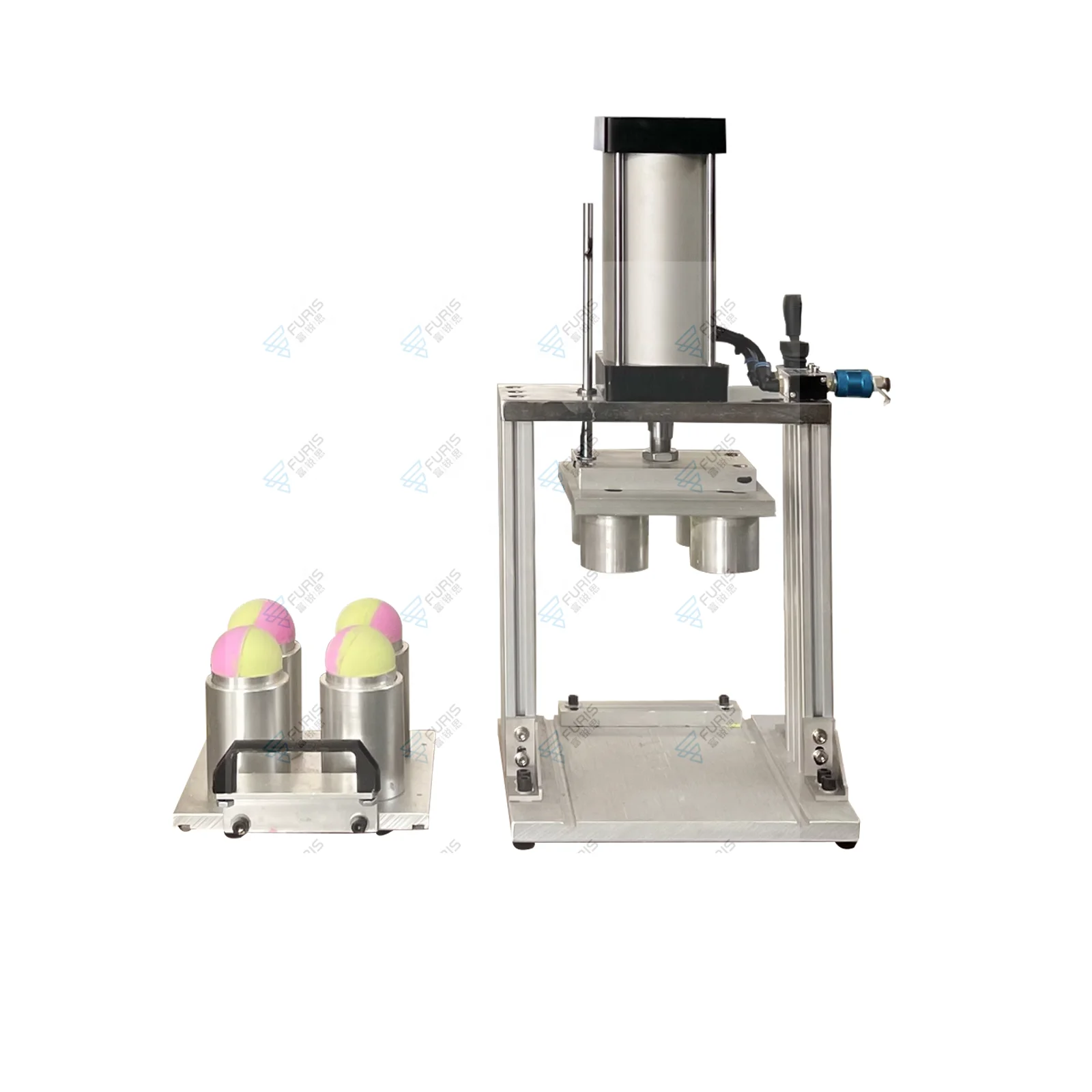 Factory Directly Sale Small Pneumatic Bath Salt Ball Pressing Machine Powder Forming Machine operate by hand