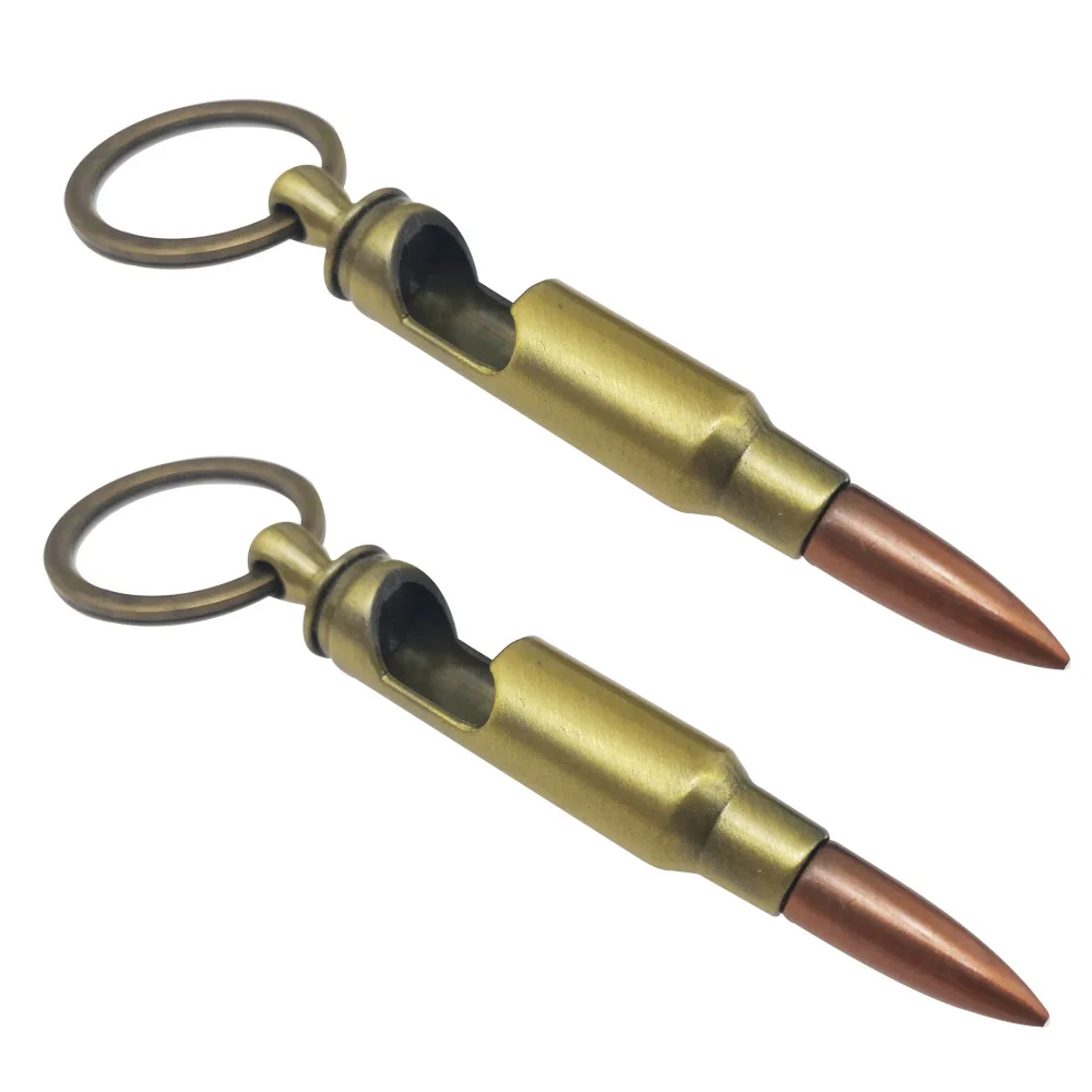 Custom Keychain Bottle Opener Bullet Shaped Bottle Opener Pendant