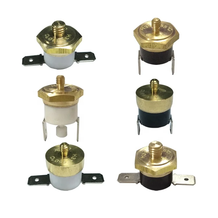 0 to 250 degree Ksd301 Copper Head Thermostat Temperature Switch 16A 250V For Household Electric