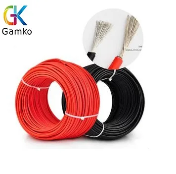 TUV DC Solar Cable PV 6MM2 10MM2 16MM2 4mm2 Red Black IP68 Waterproof for Panel Use