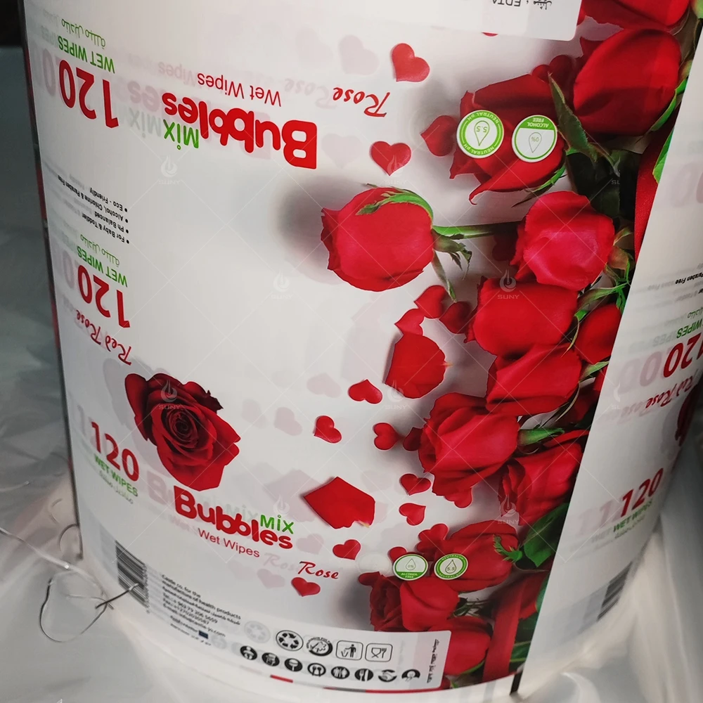 Composite Roll Film and Plastic Film for Wet Wipes Packing Material Use