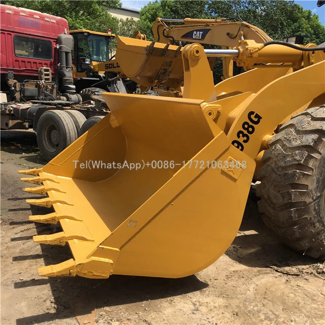 cat938g CAT938 938 938G used original Japan make front wheel loaders loader in Shanghai China for sale cheap