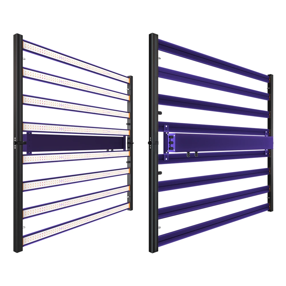 Maaadro Full Spectrum Led Grow Light 8 Bars 700W Use LM281B301B Diodes Offer High Efficacy And High Harvest