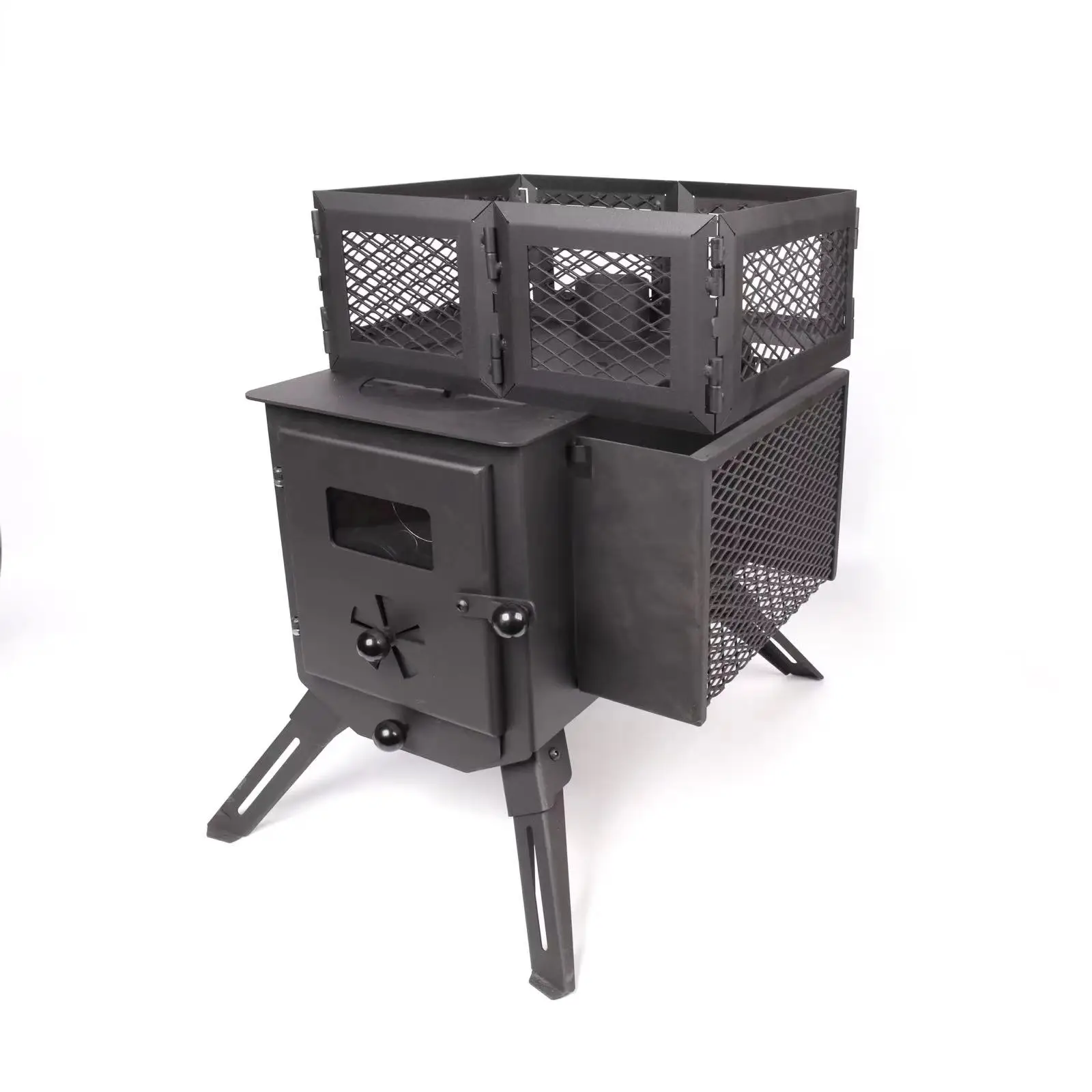 Camping wood stove