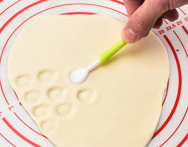 9Pcs Fondant Modeling Tools Set, Gumpaste Decorating Modeling Tools Cake Marshmallow Sculpting Tools Set for Cookie Cake Decor