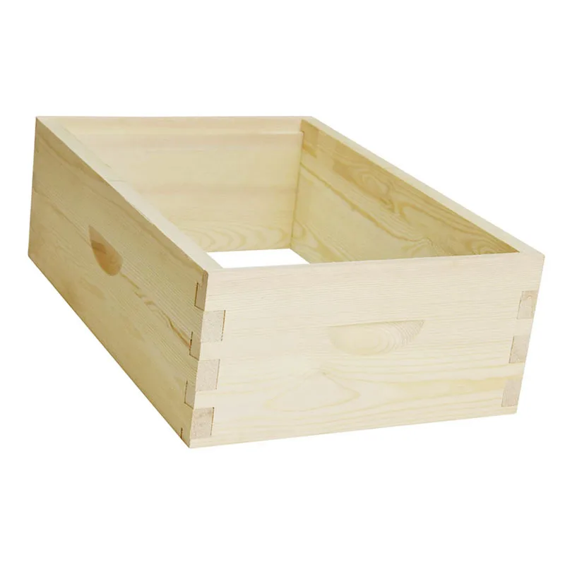 High quality wood langstroth beehive 8/10 frames bee hive box by China factory