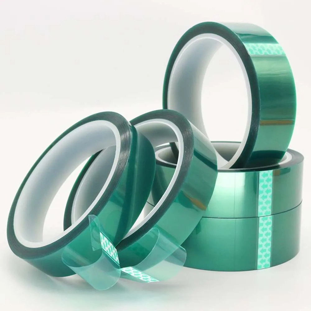 Green PET Tape with Soft Hardness High Gloss Surface Plain for Injection Molding Processing