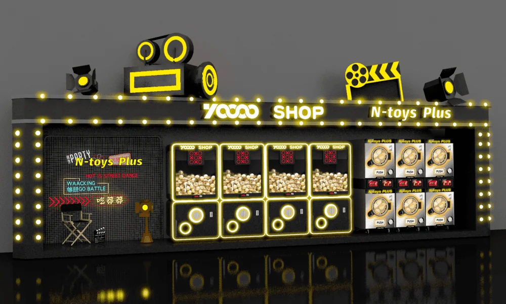 Custom Whole Design Claw Crane Machine Indoor Arcade Games Gaming Coin Operated Doll Vending Plush Toy Claw Crane Machine