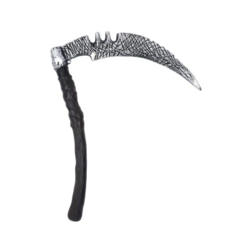 Wholesale Halloween Reaper Weapon Ornament PartyGame Prop Gift Grim Reaper Scythe Toys