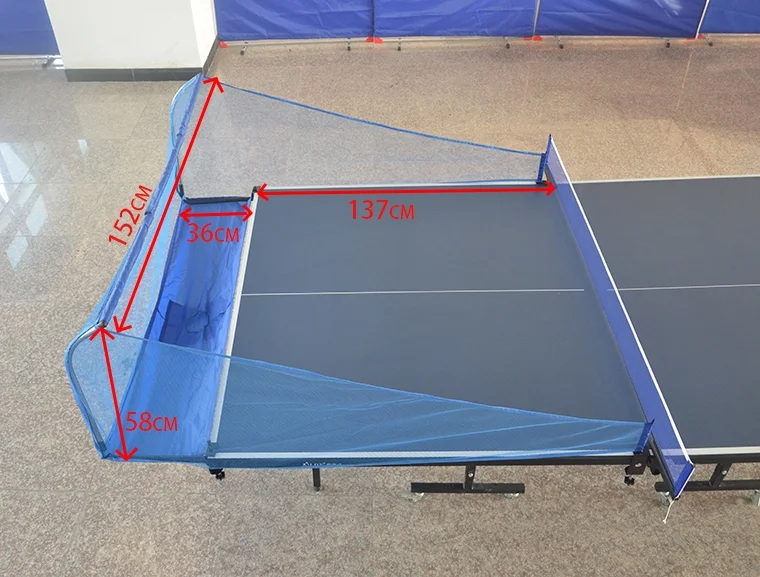 Portable Efficient to Receive Balls Table Tennis Ball Recycle net pingpong robot collect machine table tennis catch net
