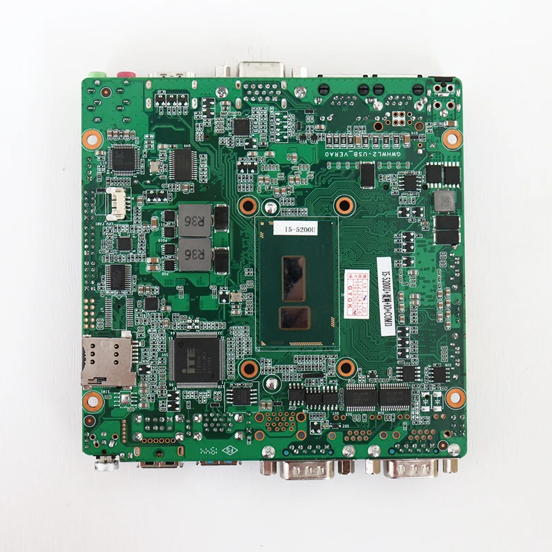 i3 5005U i5 5200u Industrial PC Mainboard DDR4 Industrial Server Router Motherboard