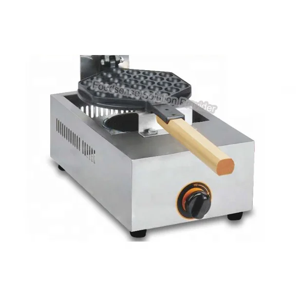 GAS Type Egg Waffle Maker Make a large hexagon-shaped waffle with a bubble