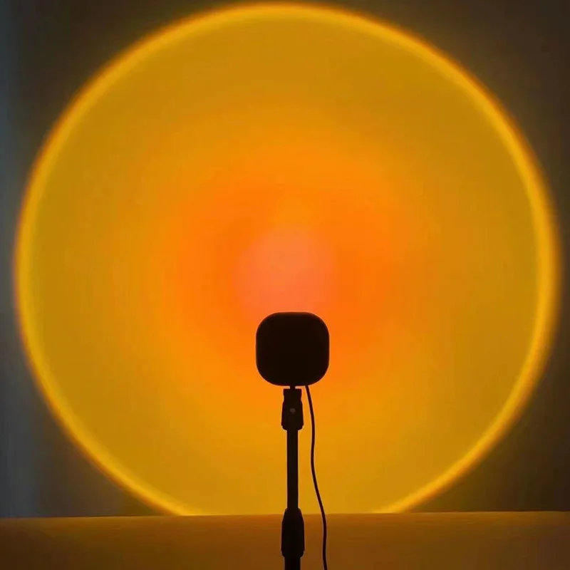 Buy 1 Get 6 DIY Sunset Lamp Projector Night Light Projection Led Desk for Bedroom Atmosphere Rainbow