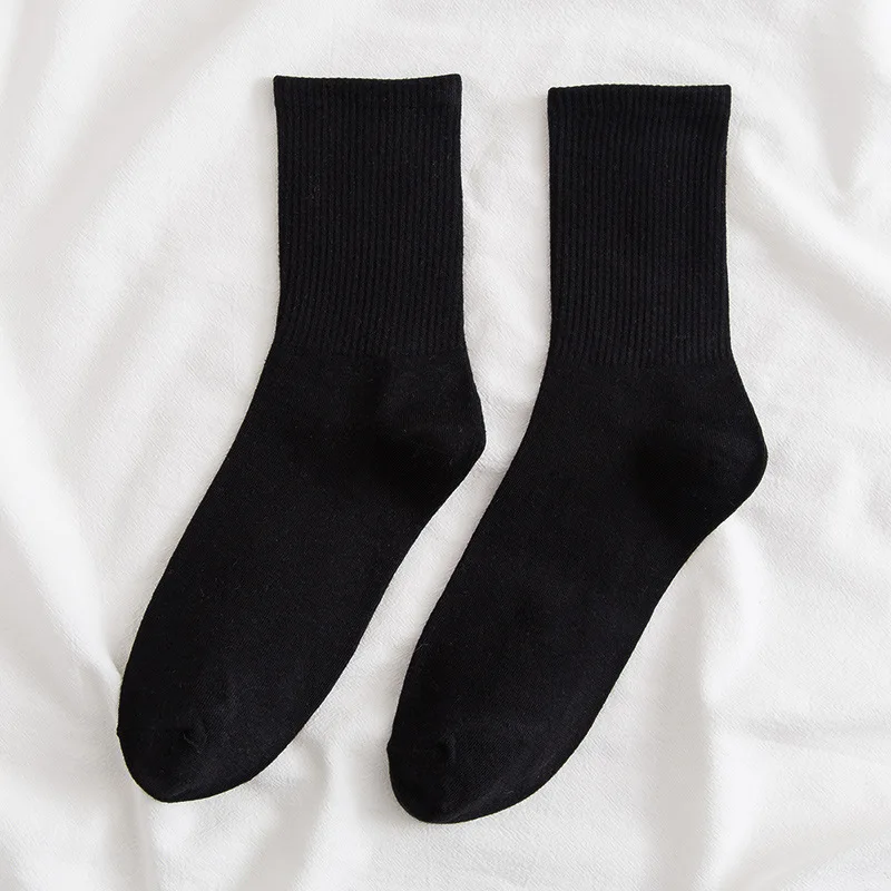 Colorful Ladies Socks Cotton Tube Custom Tube High elastic Sport Slouch Socks for Women Wholesale