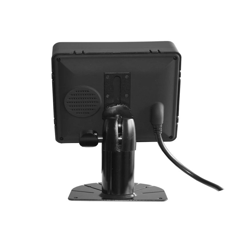 BRvision Factory 5' TFT Screen Digital Monitor with 2 Camera Input 4P Lock Connector Time Delay Guideline Mirror Image