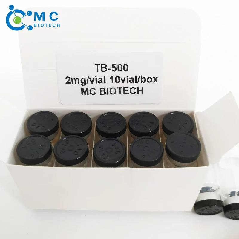 
High pure 5mg 10mg tb500 thymosin beta 4 acetate peptides powder with best price 