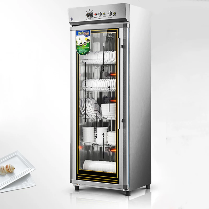 Кухонный дезинфекционный шкаф Коммерческая большая емкость Озон ультрафиолетовая посуда из нержавеющей стали дезинфекционный шкаф