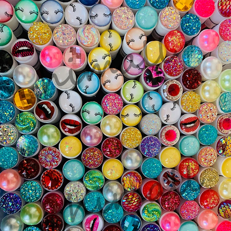 Бесплатная частная торговая марка, индивидуальные бриллиантовые палочки для ресниц, кисть для туши, отдельные тубы, кисти для ресниц