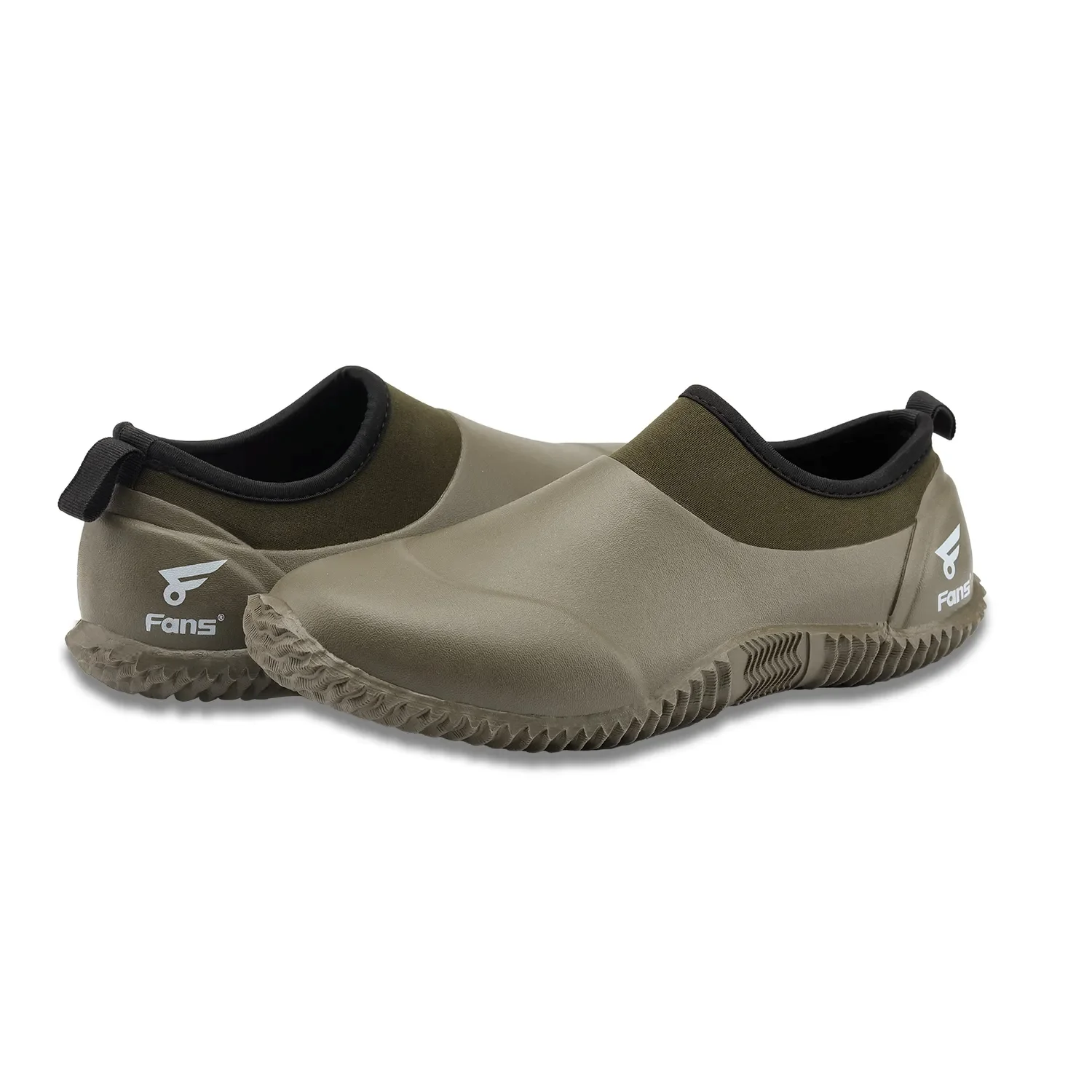 Мужская Водонепроницаемая зеленая садовая обувь