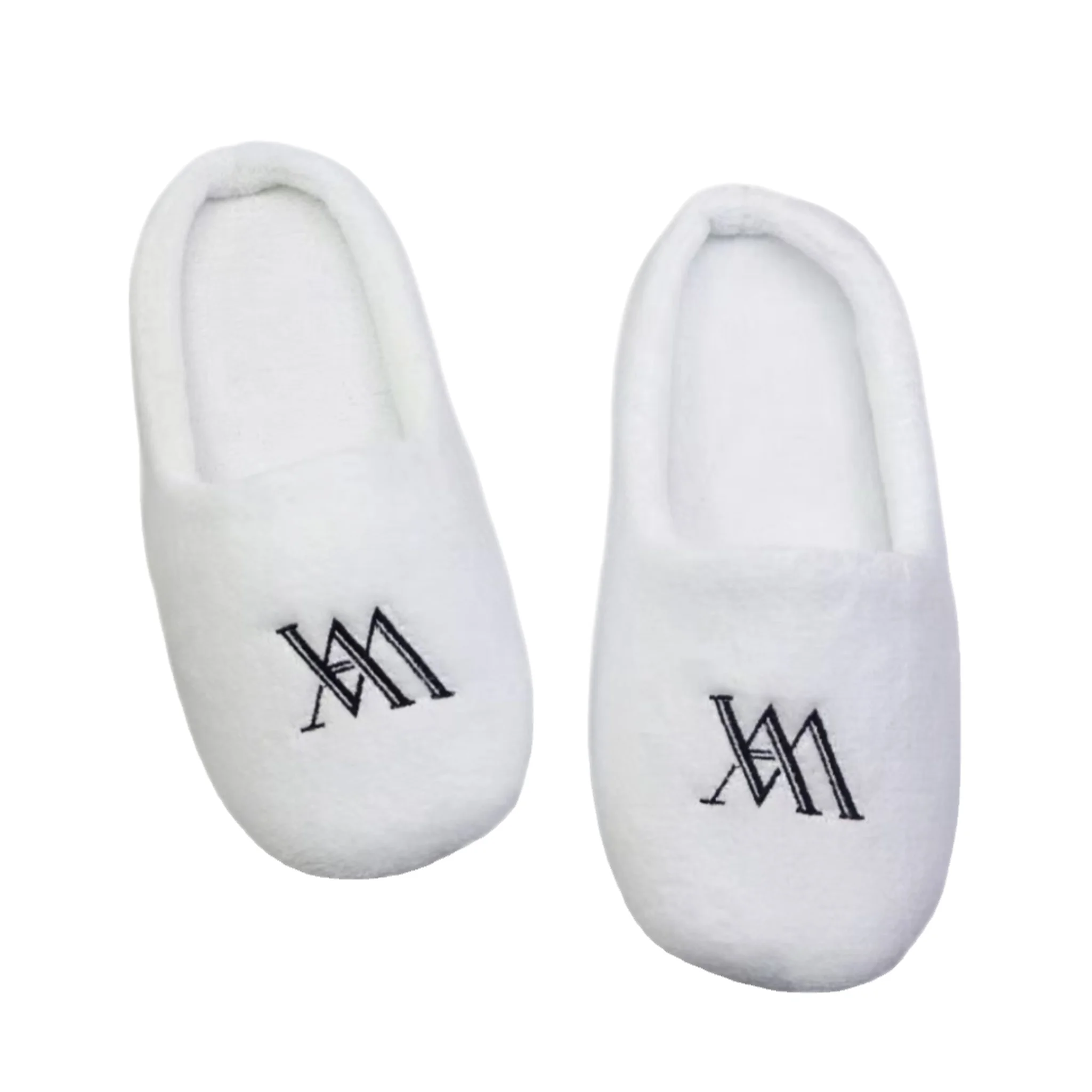 Jia Xing Warm Soft Coral Velvet Cheap Slippers for Hotel Spa Home Slippers