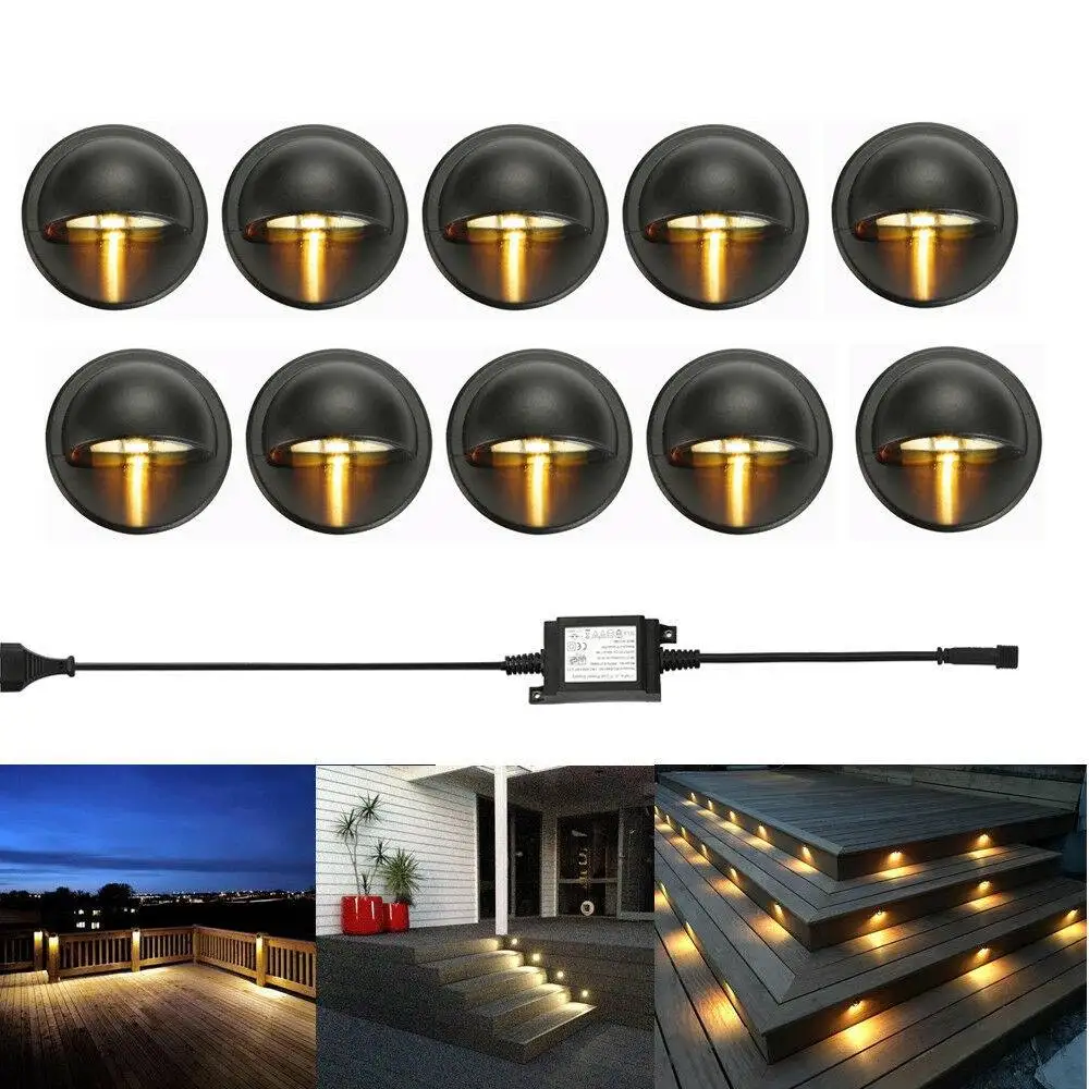 RGB LED Stair Step Light Zinc Alloy or 316 Stainless Steel SC-B106C