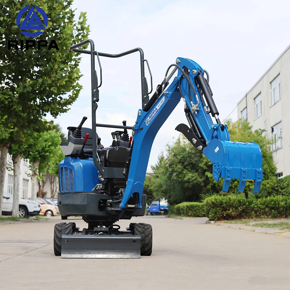 Mini Excavator with Kubota Engine 1.3ton Bagger Free Sale Small Digger CE Certification Core Components Motor Pump Gear Bearing