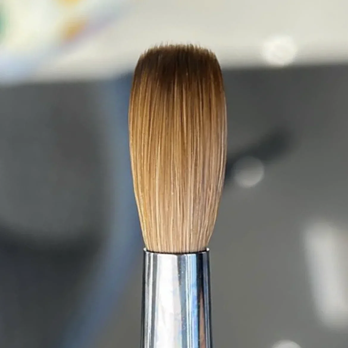 Professional Custom New 100% Kolinsky Sable Nail Brush DIY Nail Polish Painting UV Gel Acrylic Wood Nail Brush