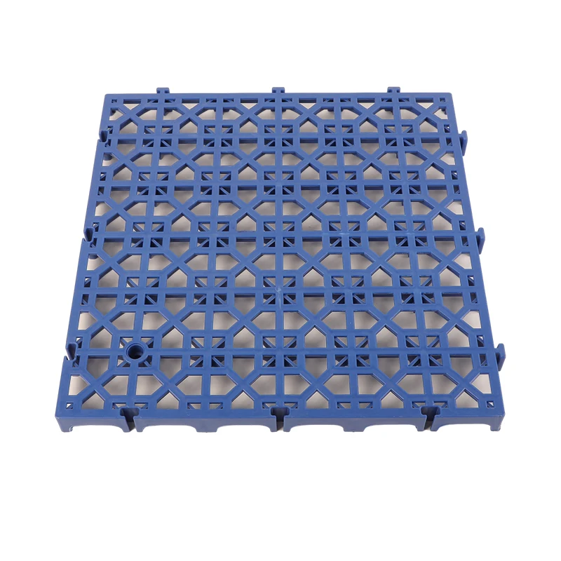Car wash shop grille panel without digging groove 4S shop wear-resistant PVC thickened drainage plastic splicing board