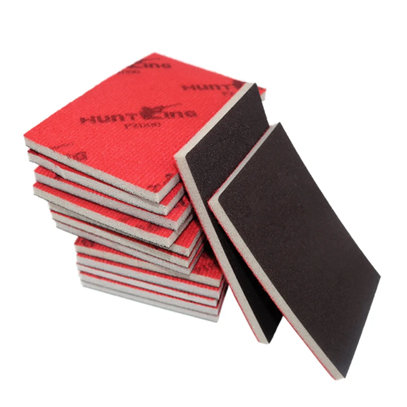 Sand Paper Foam 2000 Grit 6inch Ultra Fine Sand Sponge Abrasive Pads Soft Foam Sand Block Wet Dry Flexible Sanding Sponge