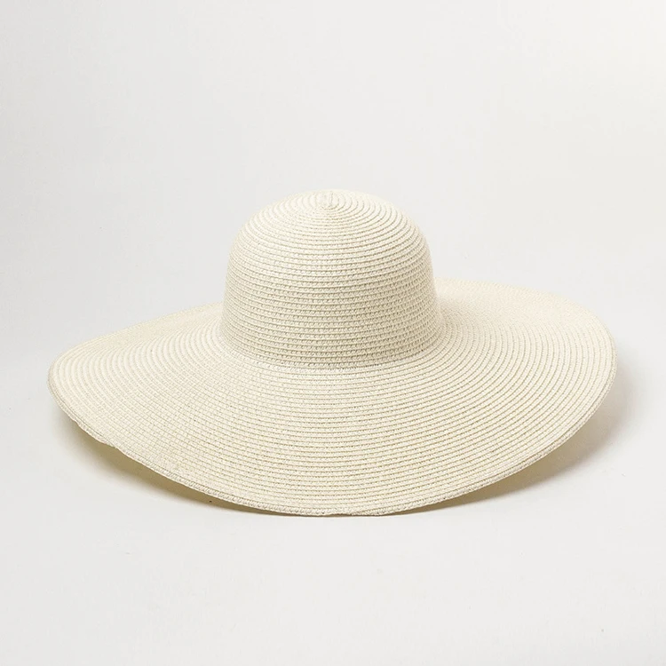 manufacture custom mexican sombrero large brim paper straw hat wide brim beach hat over sized seagrass plain color straw cap
