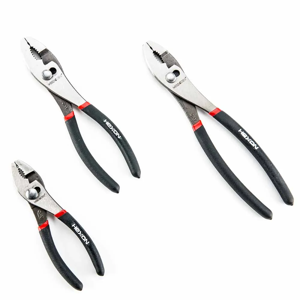 Soft plastic handle slip joint combination pliers