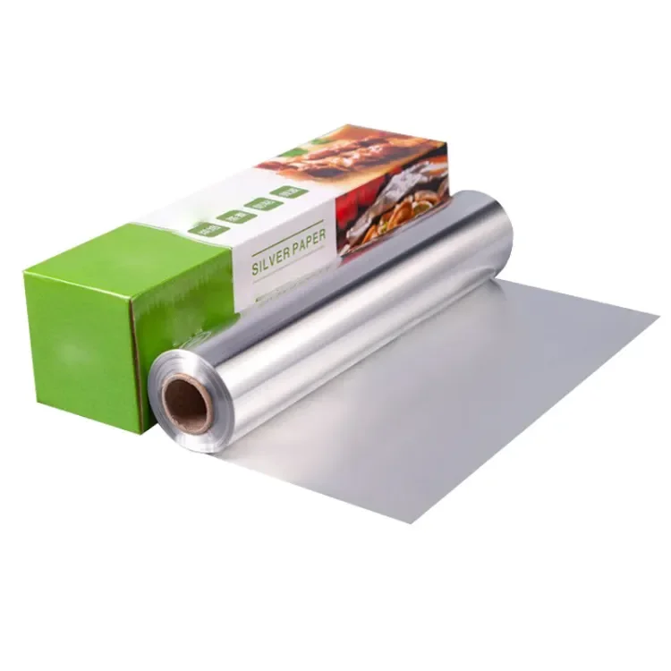 9/20 Microns Food Grade Household Catering Aluminum Foil Roll Jumbo Barbecue Baking Aluminum Foil Paper kitchen accessories