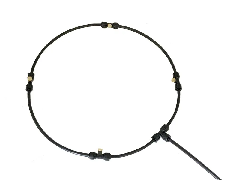 Mist Fan ring for outdoor use Mist sprinkler Irrigation Kits 4,5,6 nozzles kits