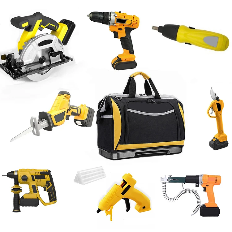 Professional Circular Saw Cordless Cordless Reciprocating Saw Electric Chain Saw Lithium Polymer Battery Tools Set