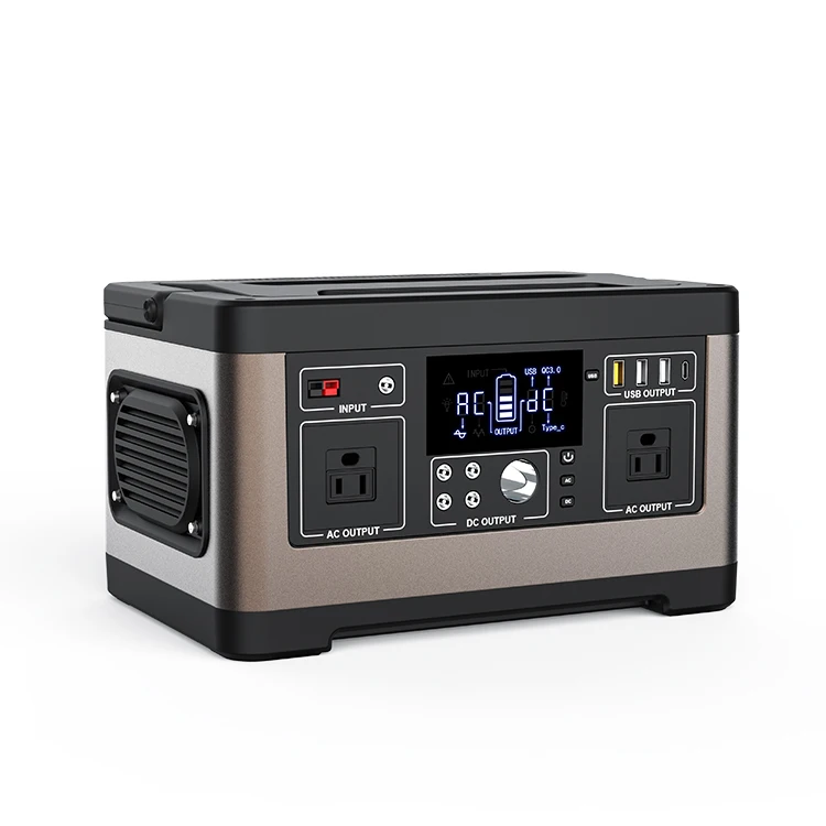 CHAM  Safe and stable  fast charge  power station Outdoor activities 18650 battery 500W for Consumer Electronics