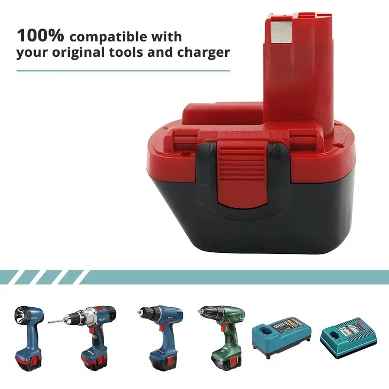 12V 3000mAh Ni-MH Battery for Bosch 12V Drill GSR 12 VE-2,GSB 12 VE-2,PSB 12 VE-2, BAT043 BAT045 BTA120 26073 35430